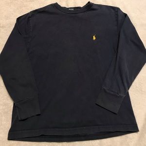 Ralph Lauren navy long sleeve kids
